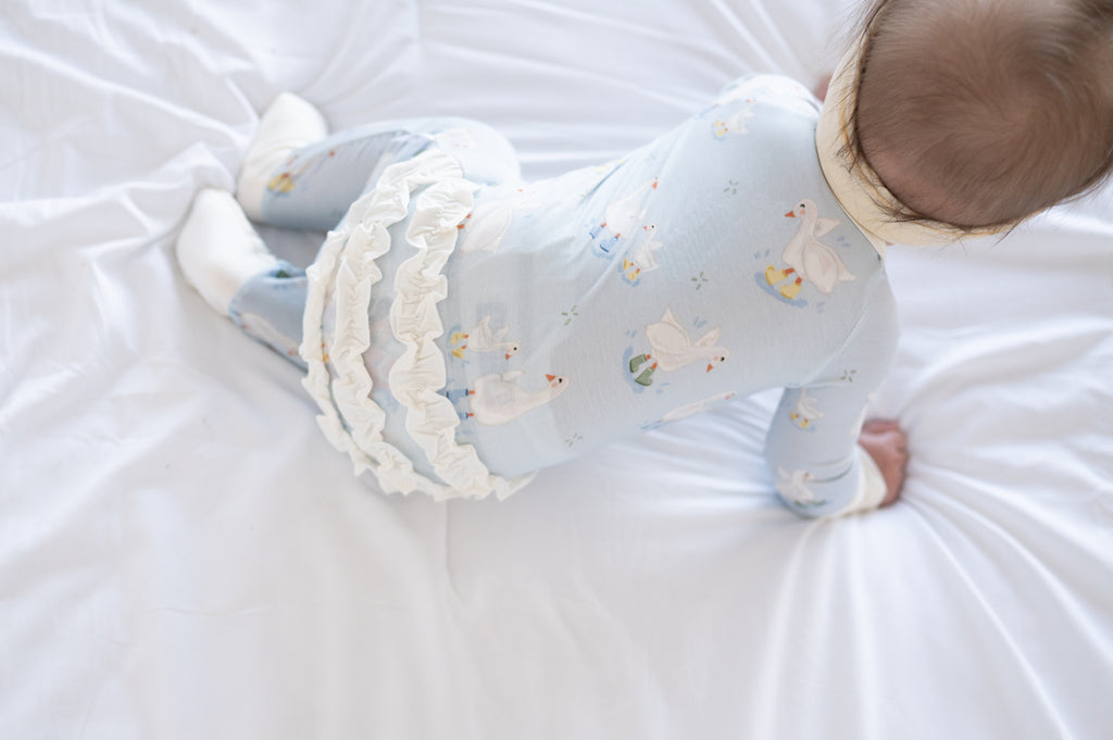 Darling Duckies Ruffle Romper