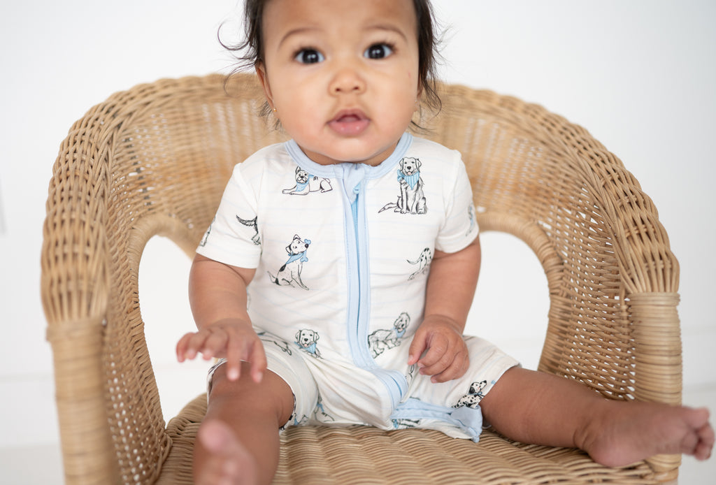 Playful Pups Shortie Romper