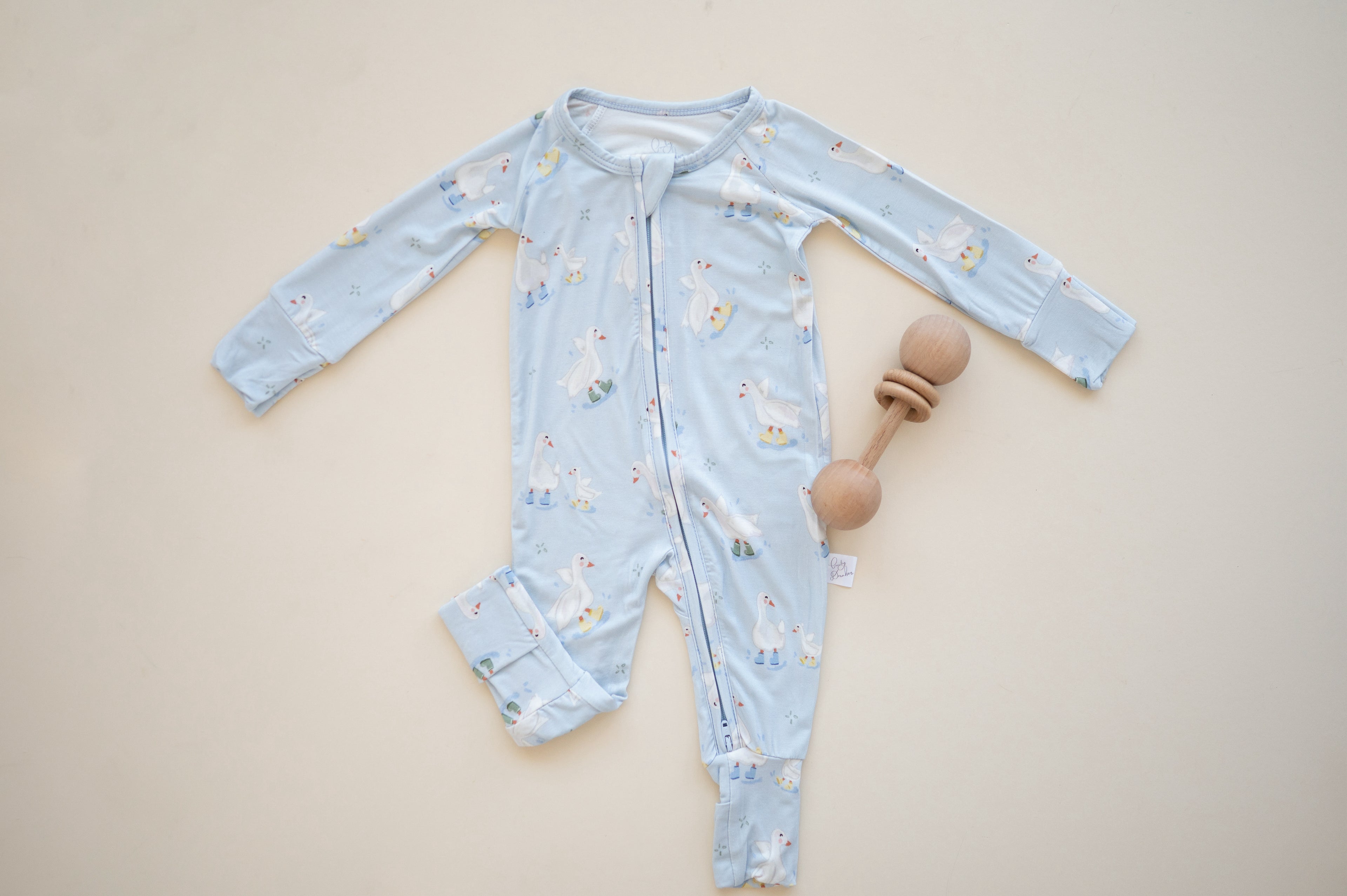 Darling Duckies Zippie Romper