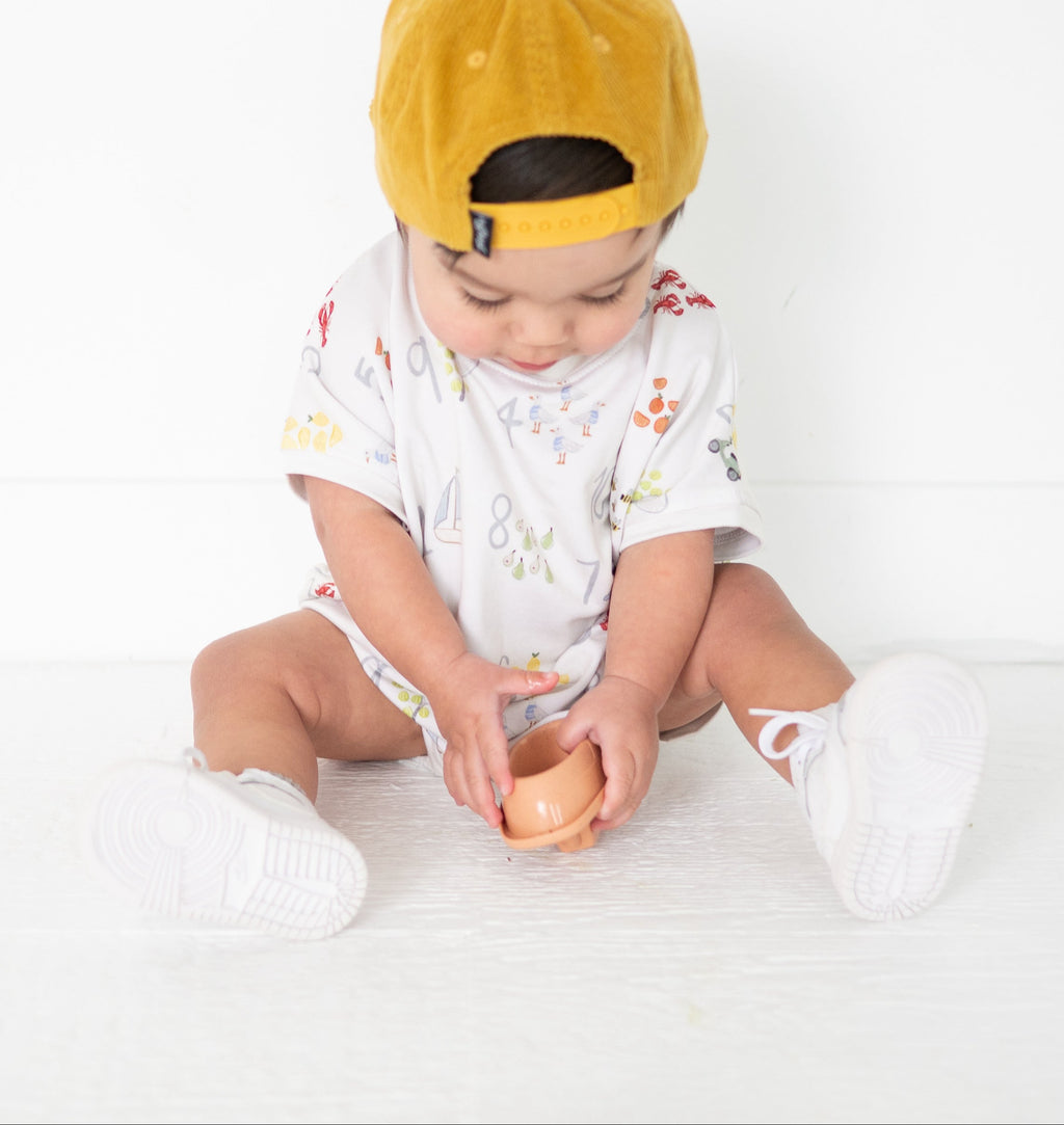 Count with Me Bubble Romper