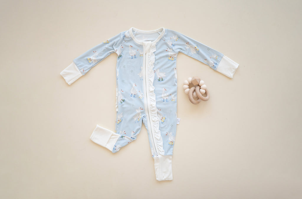 Darling Duckies Ruffle Romper