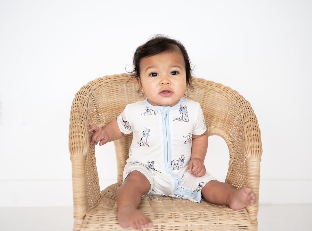 Playful Pups Shortie Romper